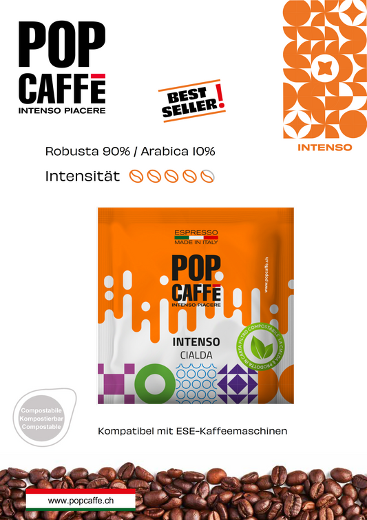 ESE-Pads 44 mm Miscela Intenso

Kompatibel mit ESE-Padmaschinen

Miscela Intenso entsteht aus einer sorgfältigen Kombination von Kaffees aus Zentral- und Südostasien sowie natürlichen Kaffees aus Afrika. Das Ergebnis ist ein kräftiger, vollmundiger Kaffee mit einem Hauch von Schokolade und Noten von gerösteten Mandeln. Die 44-mm-Filterpapier-Pads sind mit allen Maschinen des ESE-Systems kompatibel.