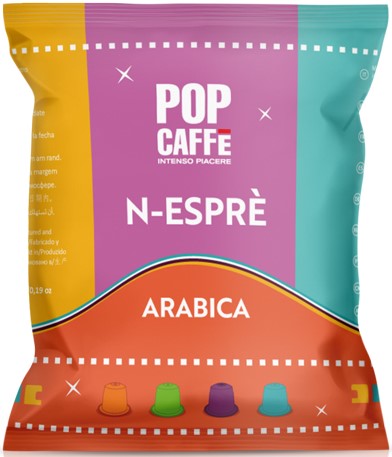 Kapseln N-Esprè Miscela Arabica
Kompatibel mit Nespresso-Maschinen